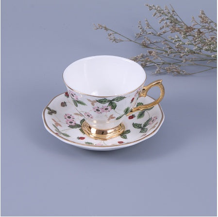 Bone China Coffee Cup With Saucer Afternoon Tea Set