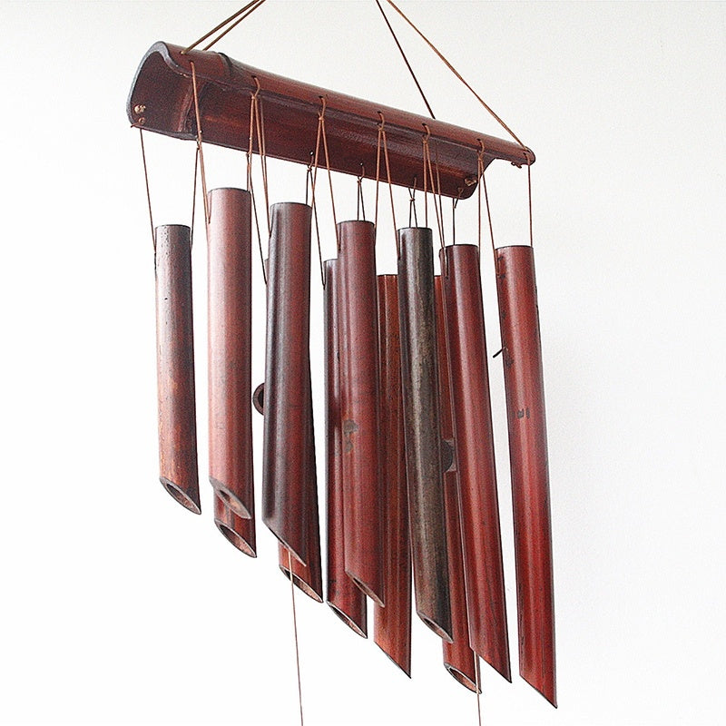 Bamboo wind chime ornament