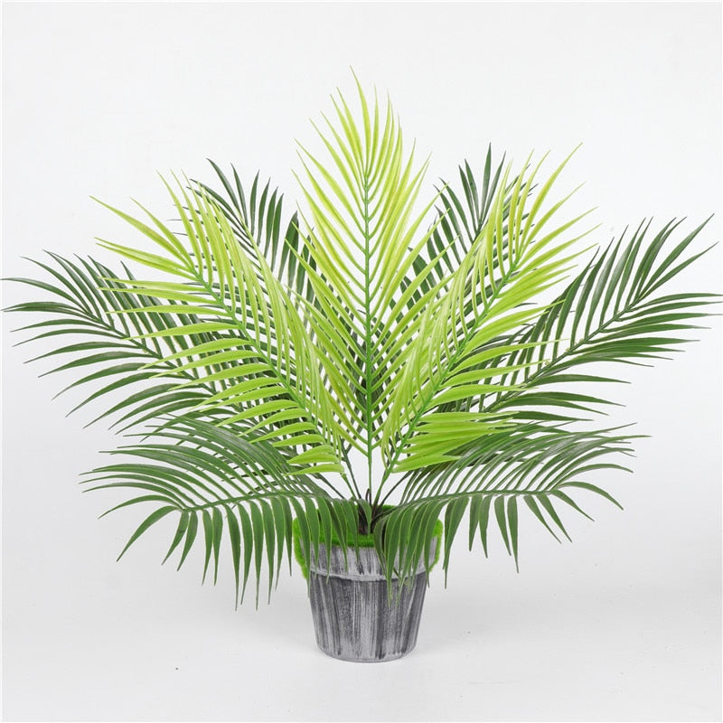 Dekor Palm tree leaf plant simulation plastic green plant