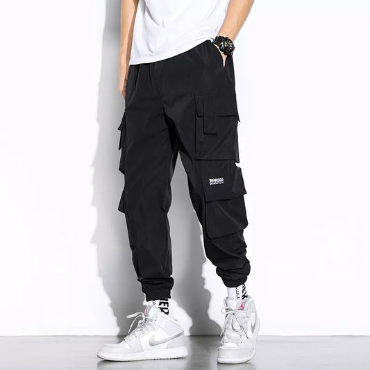 Men Cargo Pants Hip Hop Joggers Cargo Pants Men Harem Pants Multi-Pocket Man Sweatpants Streetwear Casual Mens Pants