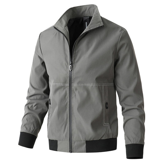 Men's fashion casual solid color jacket