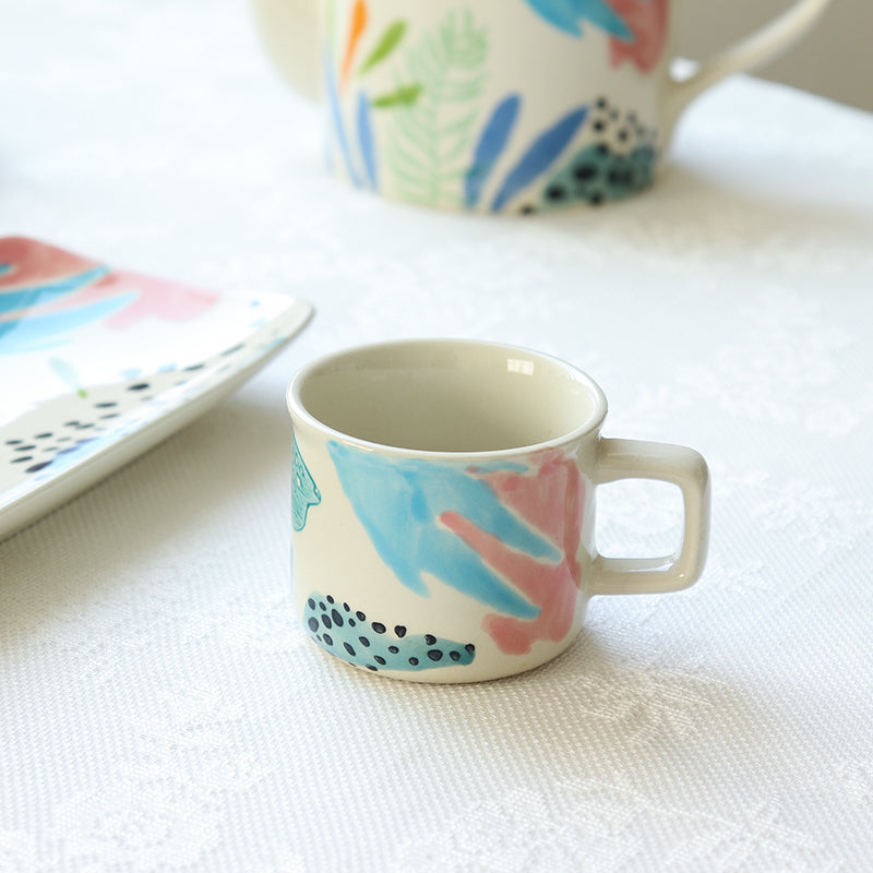 Porcelain Tableware Set Hand Painted Underglaze