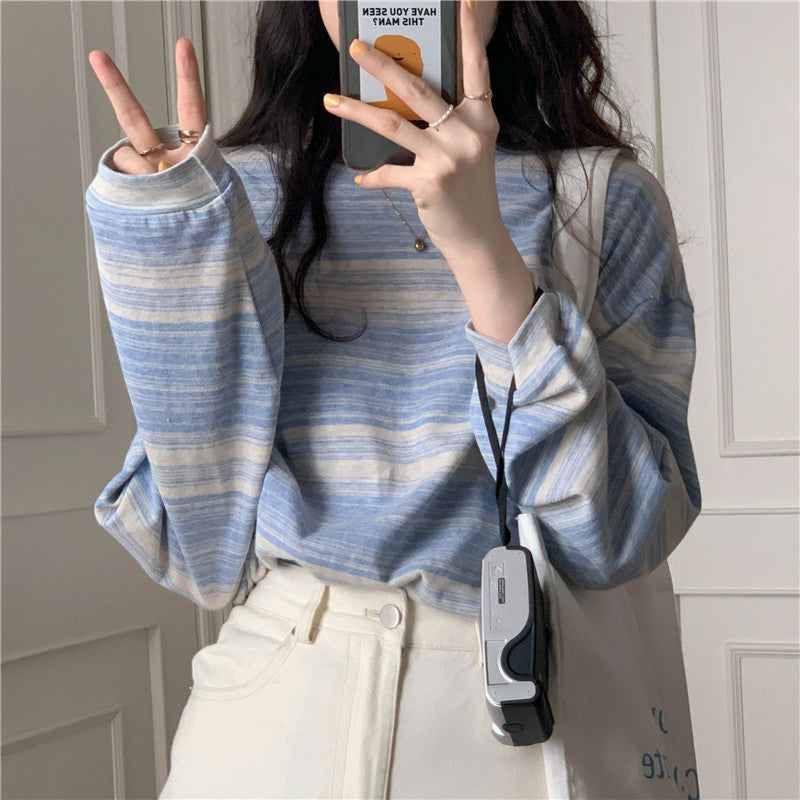 Women's fashion loose cool bottom shirt