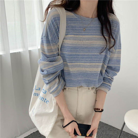 Women's fashion loose cool bottom shirt