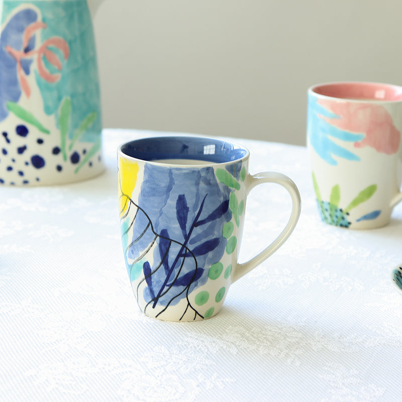 Porcelain Tableware Set Hand Painted Underglaze