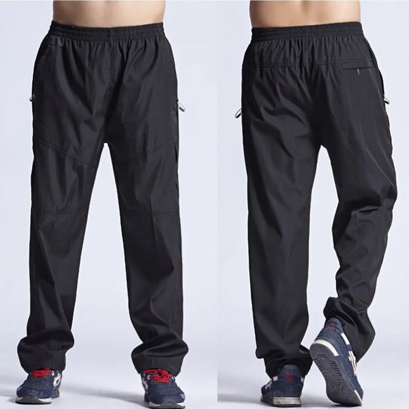 Men Sportswear Joggers Outside Men's Casual Pants Quickly Dry Breathable Male Pants Men Trousers & Sweatpants Active Pants 6XL