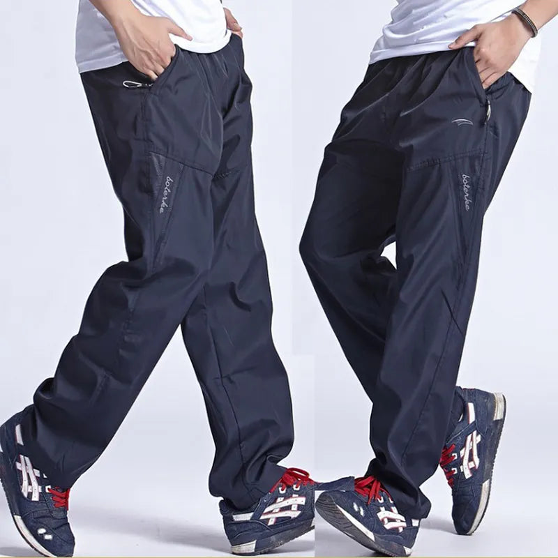 Men Sportswear Joggers Outside Men's Casual Pants Quickly Dry Breathable Male Pants Men Trousers & Sweatpants Active Pants 6XL