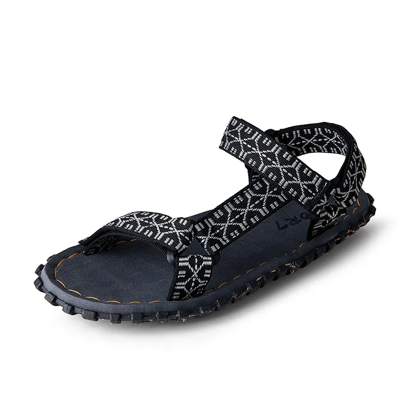 Männer Sport Sandale Sommer Flache Fußgewölbe Unterstützung Gummi Rutschfeste Langlebige Outdoor Watbare Sandalen Bequeme Schnell Trocknend Kostenloser Versand