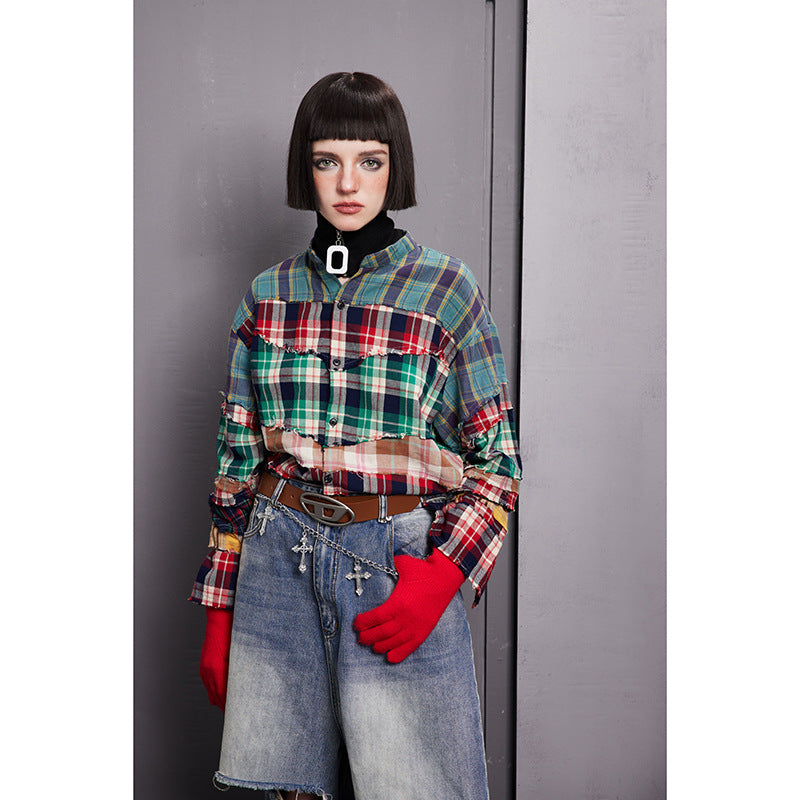 Women Shirt Street Fashion Shirt Vintage Coat