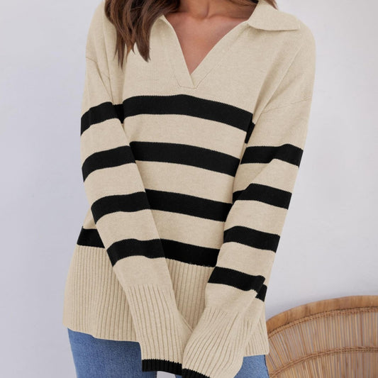 Women's Basic Loose Long Sleeve Autumn And Winter Sweater