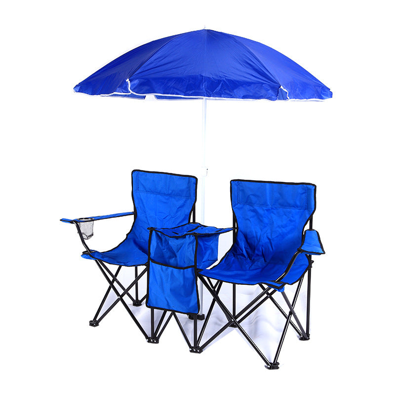Camping folding chair set