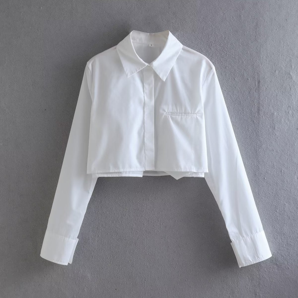 Women's French Short Lapels Shirt