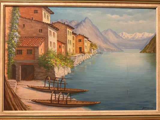 Gandria Tessin par Serafino Giambonini