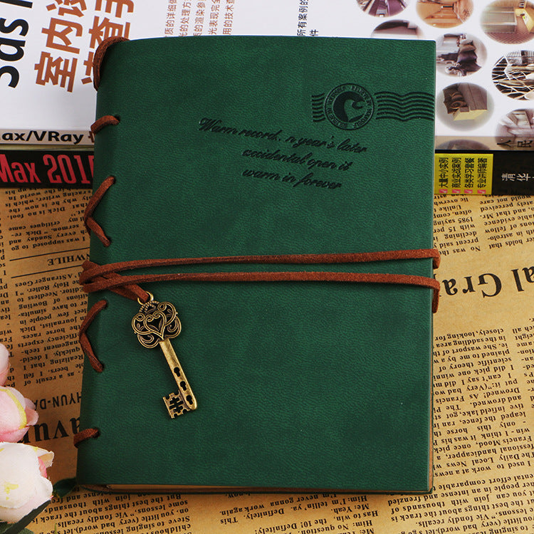 Office- Creative Stationery Retro Bandage Faux Leather Handbook Diary