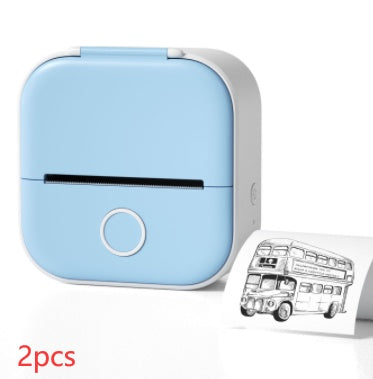 Portable Mini Thermal Label Printer, Home Photo Printer, Wrong Question Students Printer, Bluetooth Mini Label Printer,