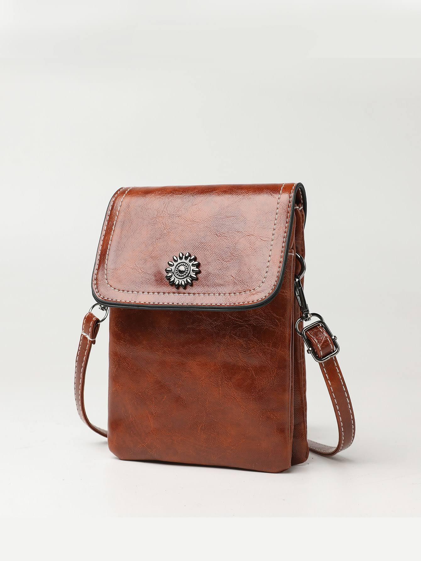 Women's Simple Large Capacity Mobile Phone Bag Mini
