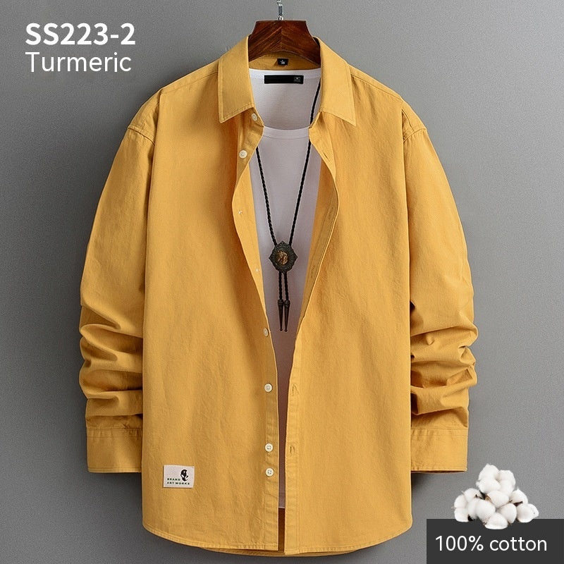 Men's coat all-match fashion wear shirt