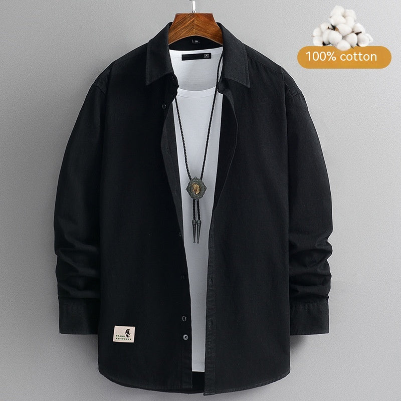 Men's coat all-match fashion wear shirt