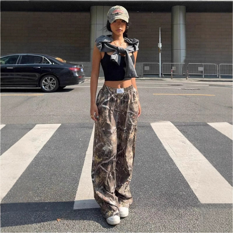 Women's Y2k Hip-hop Cargo Grunge Baggy Trousers