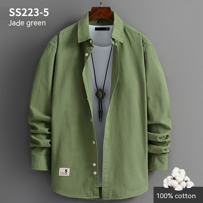 Men's coat all-match fashion wear shirt