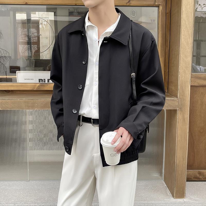 Men's short Jacket Casual and Minimalist Trend