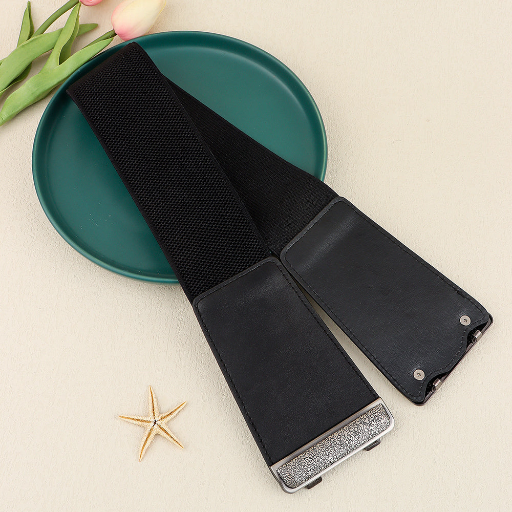 Women's belt wide elastic