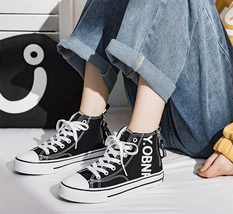 Women's New High-top Canvas Shoes