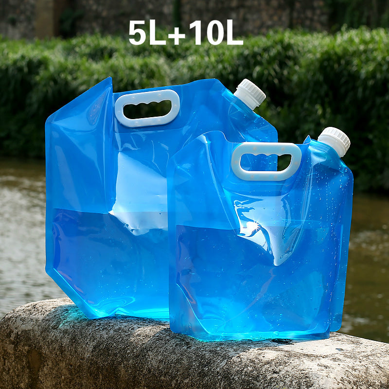 Camping Hiking Foldable Portable Water Bag Made of PVC