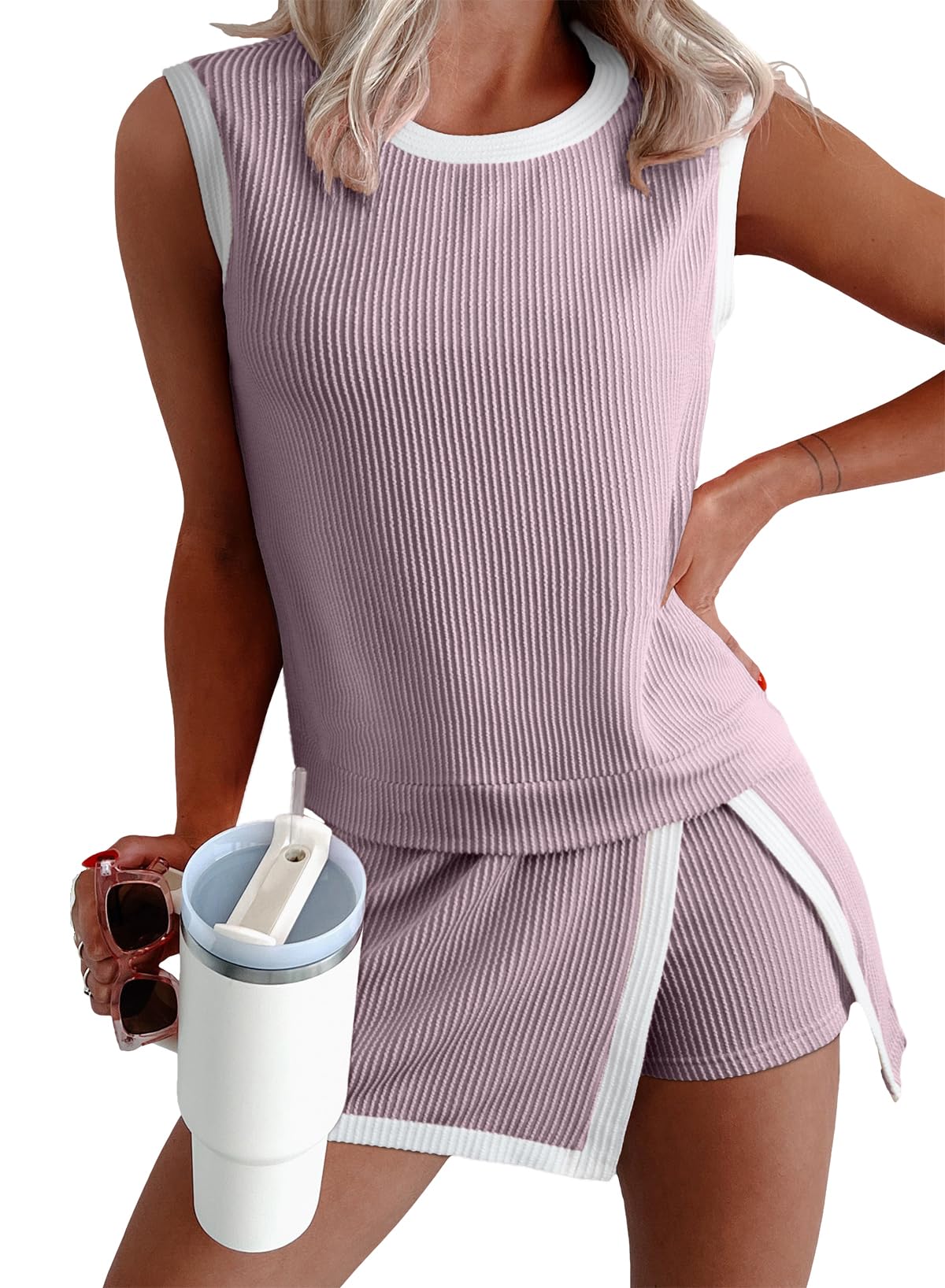 Outifit-Sport Lounge-Set Zweiteiliges Set