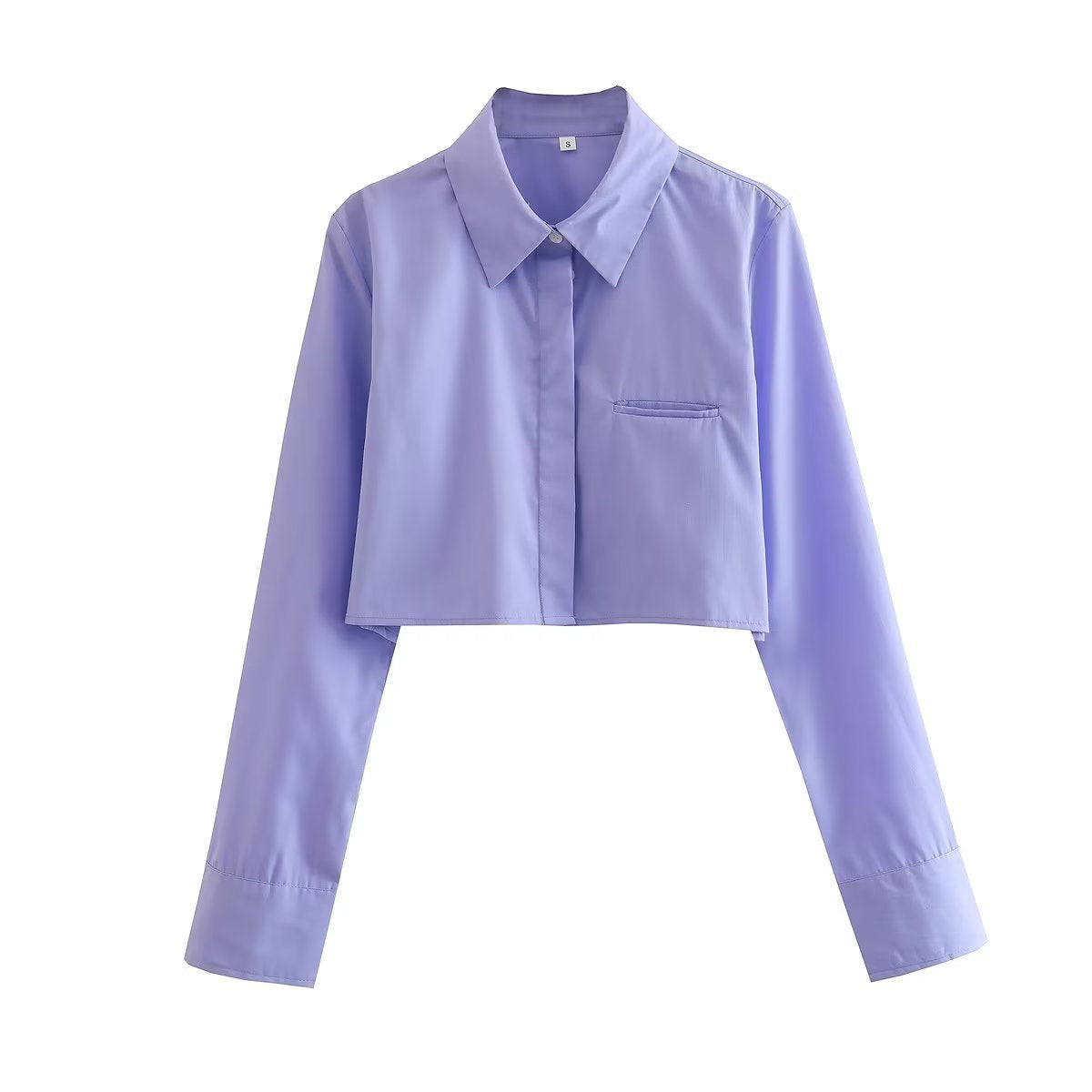 Women's French Short Lapels Shirt