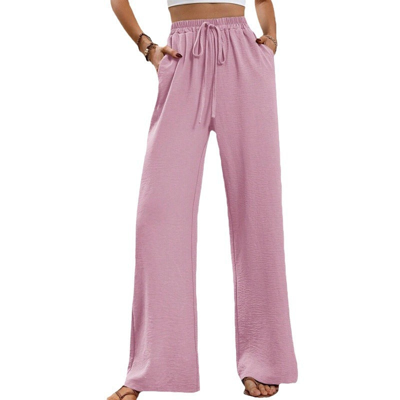 Women's Wide-legged Pants Casual Trousers