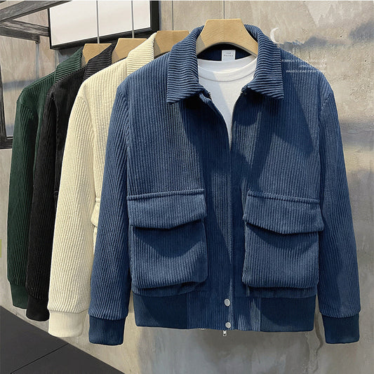 Men Corduroy coat trendy jacket trendy brands fashion