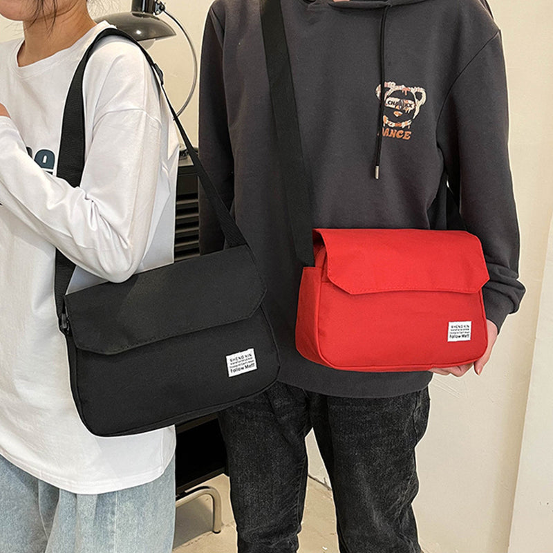 Frauen Ins Messenger Taschen Frauen Männer Umhängetasche Umhängetasche Casual Paar Kleine Flap Tasche