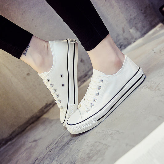 Women summer new canvas shoes