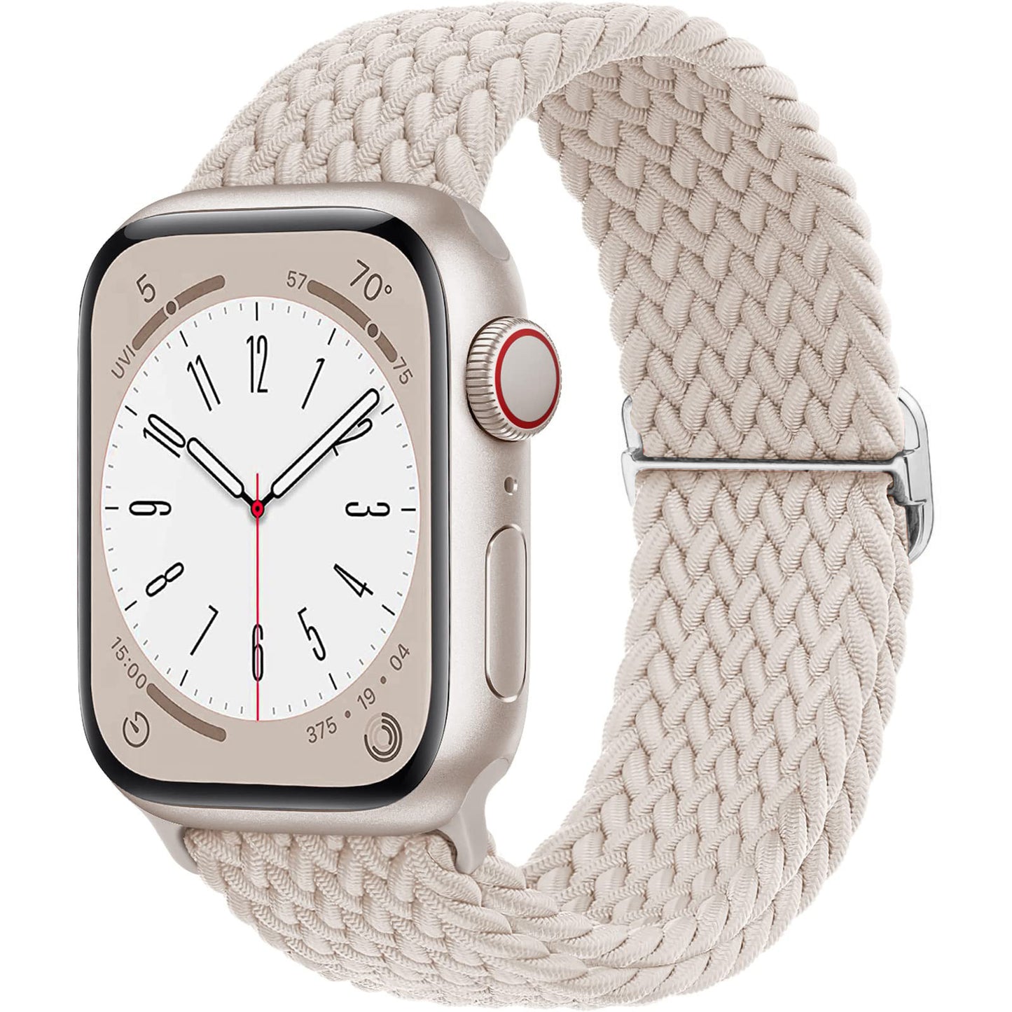 Smartwatch Adjustable woven nylon bracelet