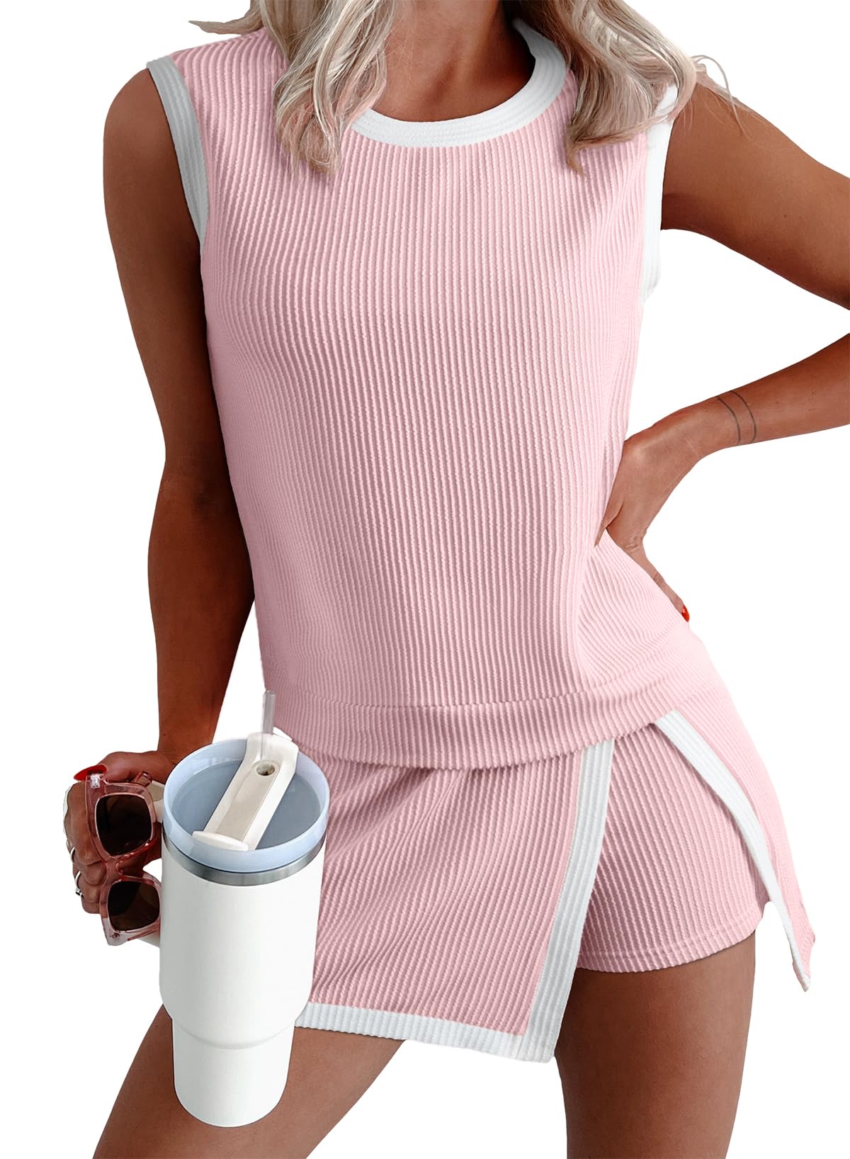 Outifit-Sport Lounge-Set Zweiteiliges Set