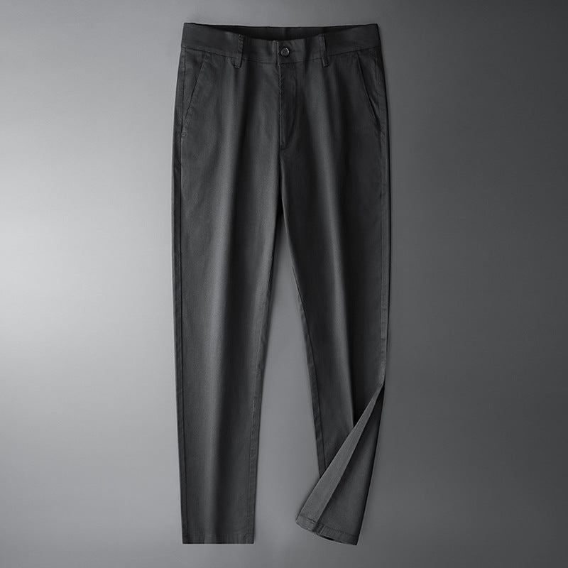 Men's Breathable Elastic Thin Business Casual Pants
