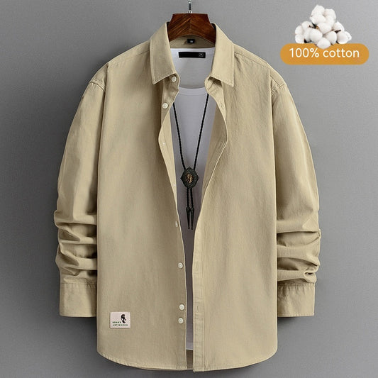 Men's coat all-match fashion wear shirt