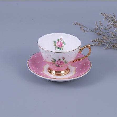 Bone China Coffee Cup With Saucer Afternoon Tea Set