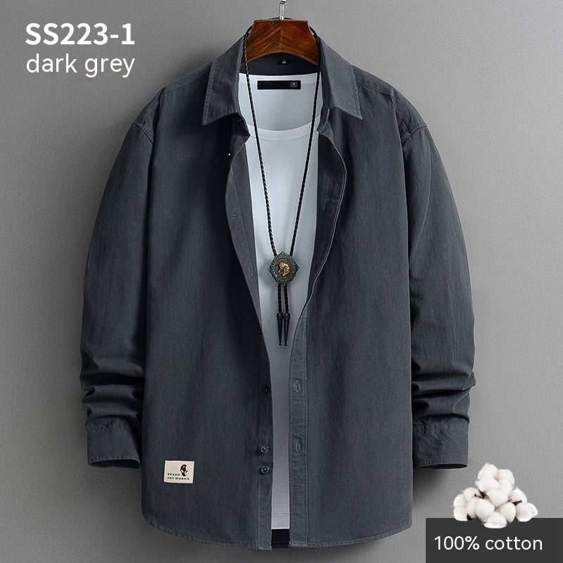 Men's coat all-match fashion wear shirt