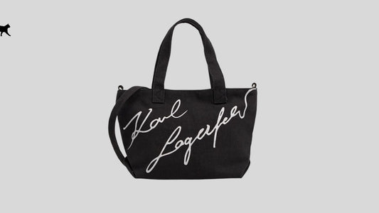 Sac bandoulière en toile Karl Lagerfeld